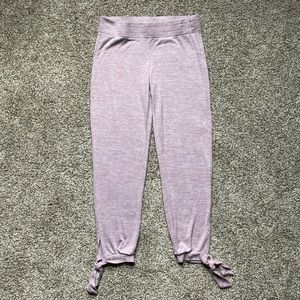 UGG lounge pants with ties on bottom